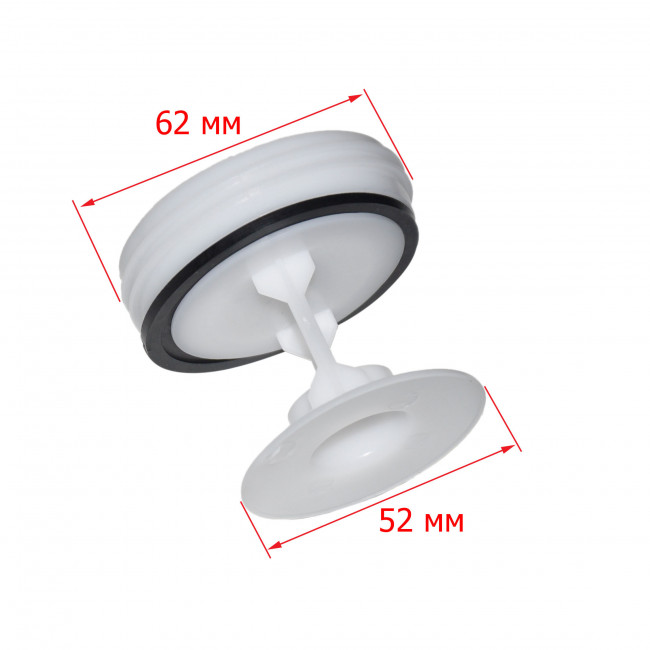 Заглушка-фильтр слива стиральной машины BOSCH, D-62mm, зам. 00095269, FIL002BO Заглушка-фильтр слива стиральной машины BOSCH, D-62mm, зам. 00095269, FIL002BO