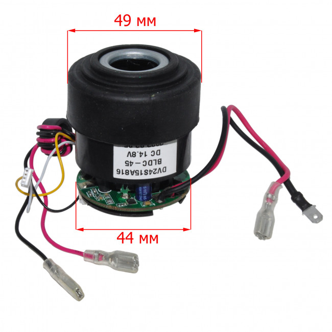 Двигатель DV24S15A816 BLDC-45 DC 14.8V пылесоса Haier HVC150