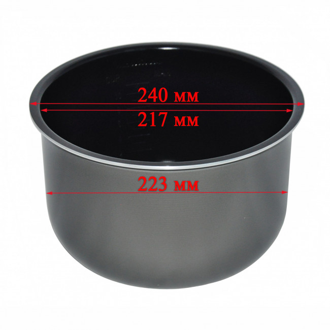 Чаша мультиварки MOULINEX CE502, CE503 (5L), SS-7235007069, SS-994502