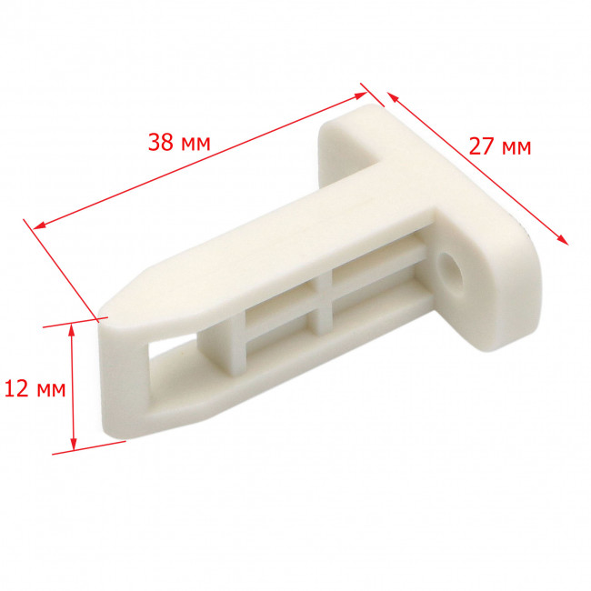 Крючок двери для сушильной машины Zanussi 8086811141 Крючок двери для сушильной машины Zanussi 8086811141