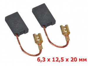 Угольные щетки 6.3x12.5x20 ИНЕТРСКОЛ ПЦ-400/УШМ-230МА