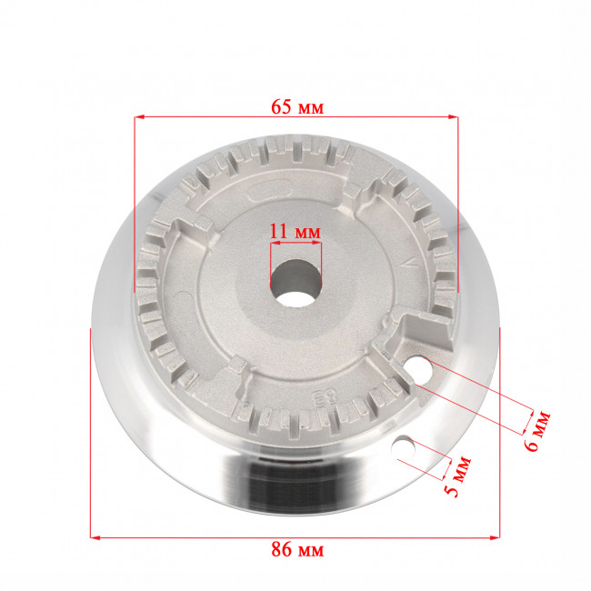 Рассекатель газовой плиты INDESIT ARISTON C00136244