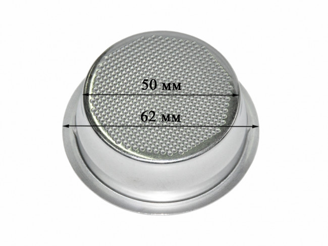 Фильтр на 2 чашки для кофейного рожка кофемашины Delonghi, 6032109900, 7313286069 Фильтр на 2 чашки для кофейного рожка кофемашины Delonghi, 6032109900, 7313286069