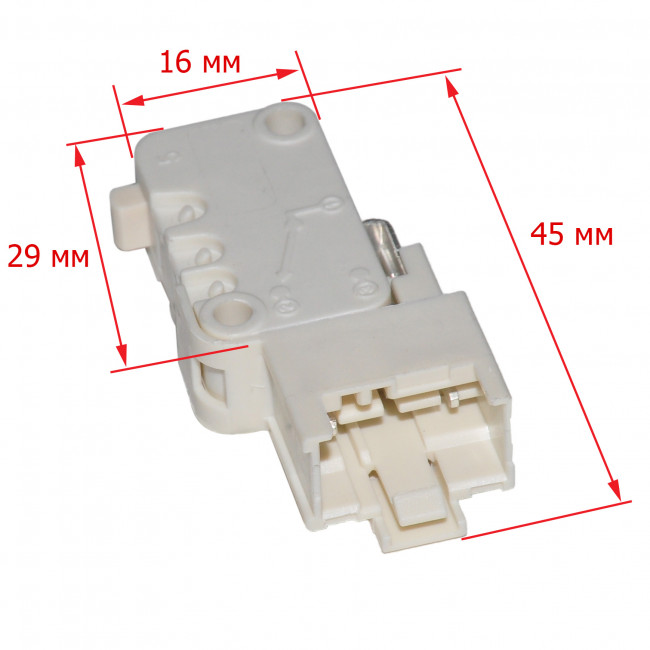 Микровыключатель датчика протечки воды стиральной машины BOSCH 00676499, 8001155207