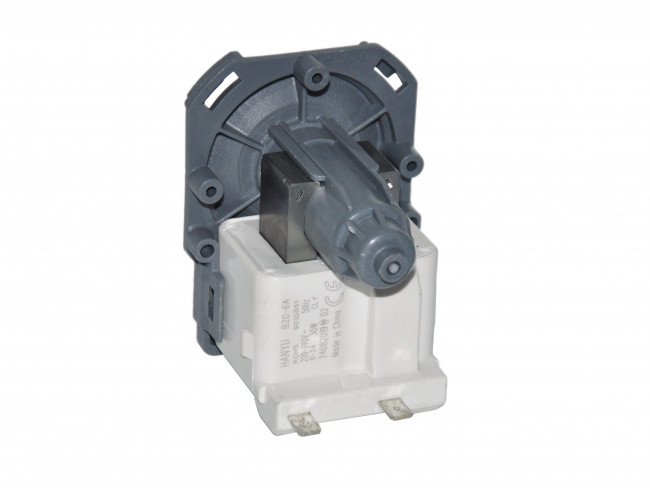 Насос слива стиральной машины (HANYU B20-6A, 30W, 3 защелки), зам. PMP004UN