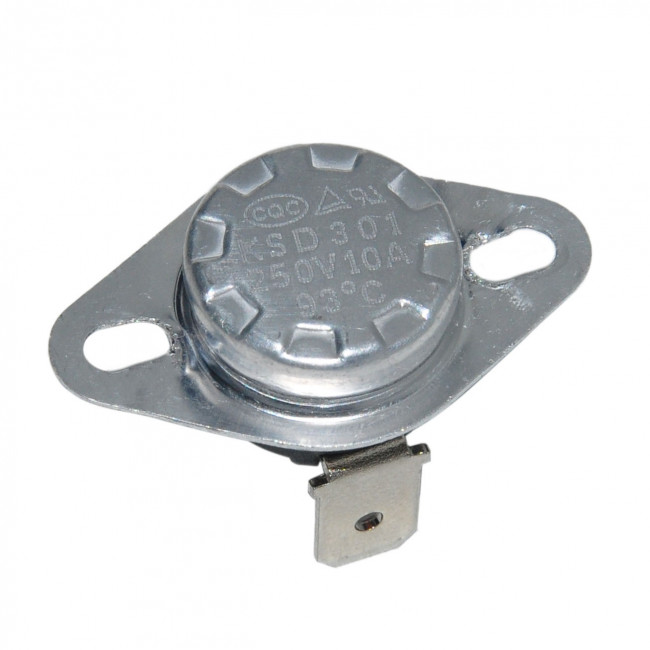 Датчик температуры KSD301 (93С, 250V, 10A)