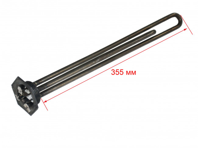 Тэн для масляного радиатора 2500W (1100+1400) / 230V / 390 мм D-42 мм Тэн для масляного радиатора 2500W (1100+1400) / 230V / 390 мм D-42 мм