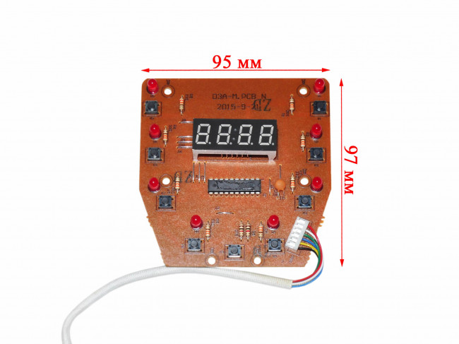 Плата управления мультиварки Redmond RMC-M4515 Плата управления мультиварки Redmond RMC-M4515
