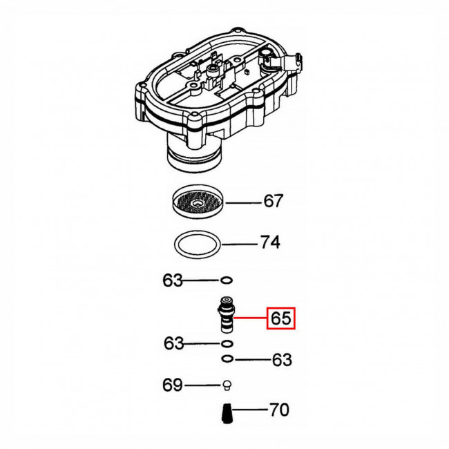 Переходник клапана термоблока для кофемашин Delonghi EAM.., ESAM.., 5332184900, 5332142700 Переходник клапана термоблока для кофемашин Delonghi EAM.., ESAM.., 5332184900, 5332142700