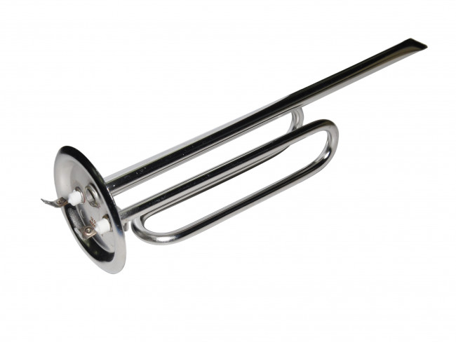 ТЭН водонагревателя RF 1500W, нерж., фланец 82mm, анод M6 (крюк)