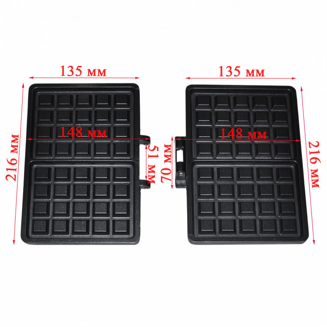 Панели вафельницы Redmond RSM-M1406 Панели вафельницы Redmond RSM-M1406