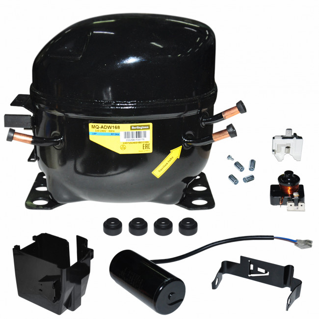 Компрессор Berlingtoun MQ-ADW168 (R-134a, 430W при -23.3C), арт. MQ-ADW168