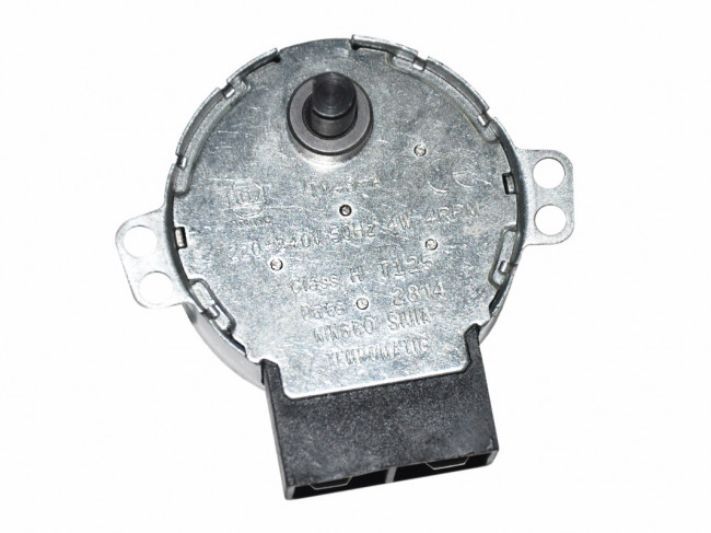 Мотор поддона СВЧ (металлический шток H=13,35mm) 4W 4 r.p.m. 220V Мотор поддона СВЧ (металлический шток H=13,35mm) 4W 4 r.p.m. 220V