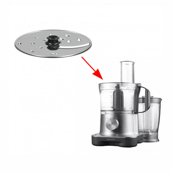 Диск для толстой нарезки/крупной терки продуктов для кухонного комбайна Kenwood Multipro Compact Foo