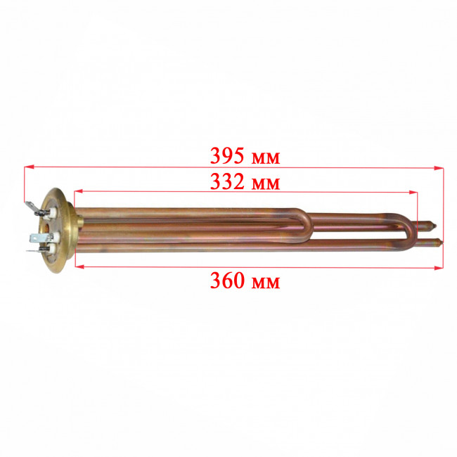 ТЭН водонагревателя ARISTON, 2500Вт (1500+1000), фланец RF64, под анод М4, 182510, 65150721