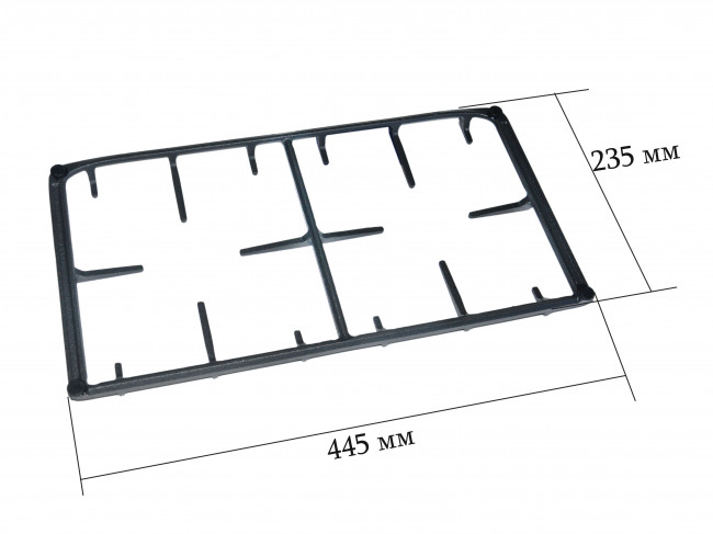 Решетка чугунная стола плиты GEFEST 3200, 5100, 5102, зам. N 3300.03.0.000 Решетка чугунная стола плиты GEFEST 3200, 5100, 5102, зам. N 3300.03.0.000