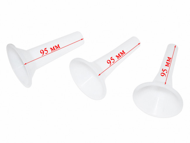 Насадка для колбас мясорубок D60 КОМПЛЕКТ 3шт (выход. D - 15mm, 18mm, 22mm)