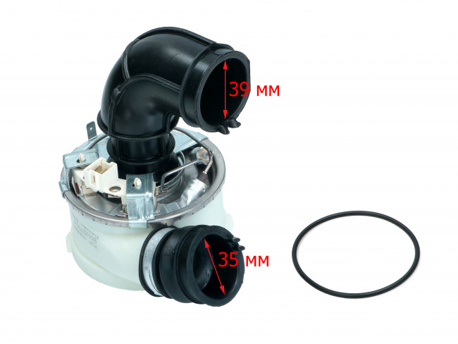 Нагреватель проточный посудомоечной машины INDESIT, ARISTON 1800/1960W C00257904 Нагреватель проточный посудомоечной машины INDESIT, ARISTON 1800/1960W C00257904