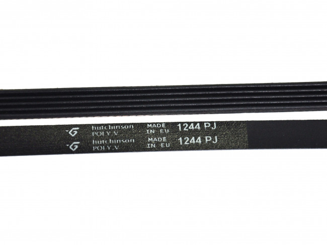 Ремень стиральной машины 1244 J5 PJ, hutchinson, L1244mm, зам. C00194417, C00377953, 481935810047 Ремень стиральной машины 1244 J5 PJ, hutchinson, L1244mm, зам. C00194417, C00377953, 481935810047