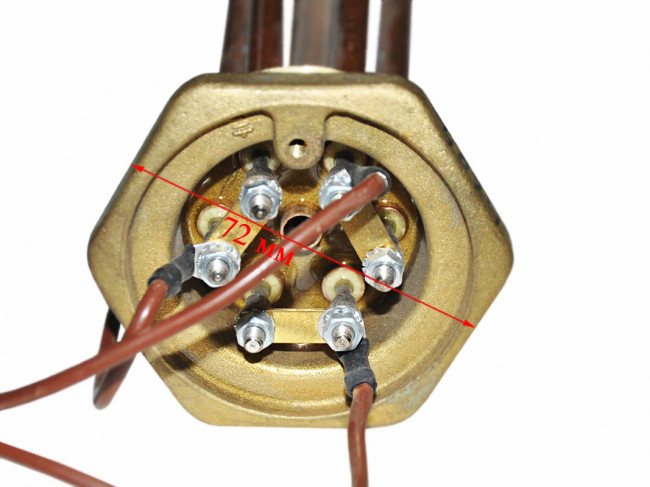 Нагревательный элемент RTF 2'' 470 3х1000W, 400V (PROFESSIONAL) Нагревательный элемент RTF 2'' 470 3х1000W, 400V (PROFESSIONAL)