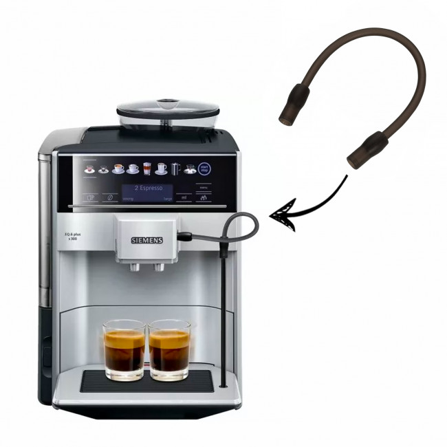 Трубка подачи молока для кофемашины Bosch 12004554 Трубка подачи молока для кофемашины Bosch 12004554