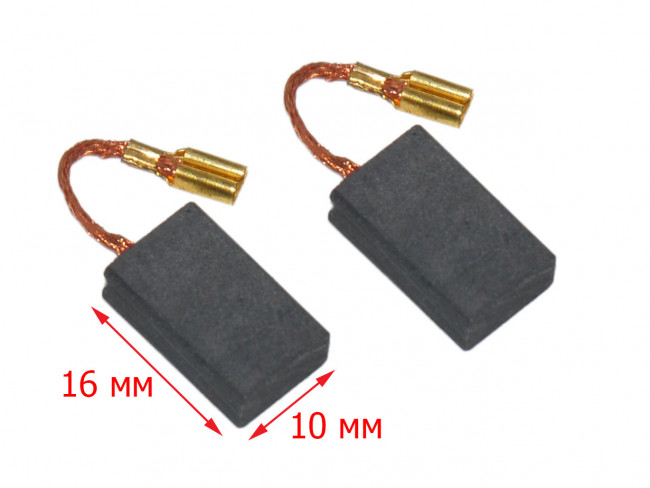 Угольные щетки 5x10x16 ФИОЛЕНТ MD1-11E, MF-3-1000