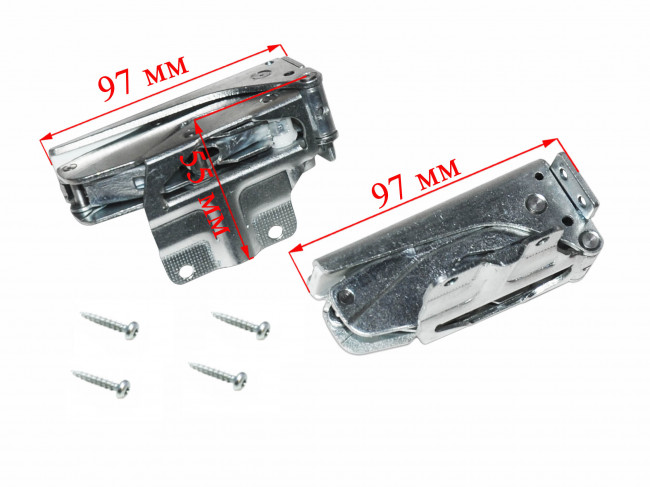 Комплект петель для встраиваемого холодильника BOSCH 00481147 Комплект петель для встраиваемого холодильника BOSCH 00481147