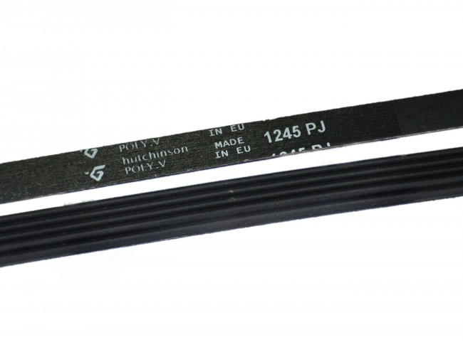 Ремень стиральной машины 1244 J5 PJ, hutchinson, L1244mm
