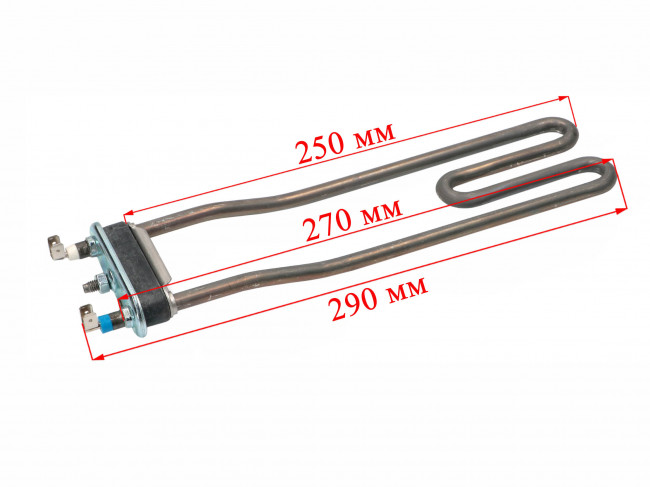 ТЭН стиральной машины INDESIT, ARISTON 2000W, длина 270мм C00051500