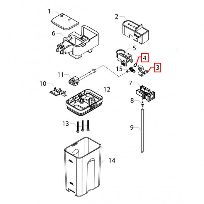 Клапан подачи пара для кофеварок Philips Saeco Клапан подачи пара для кофеварок Philips Saeco