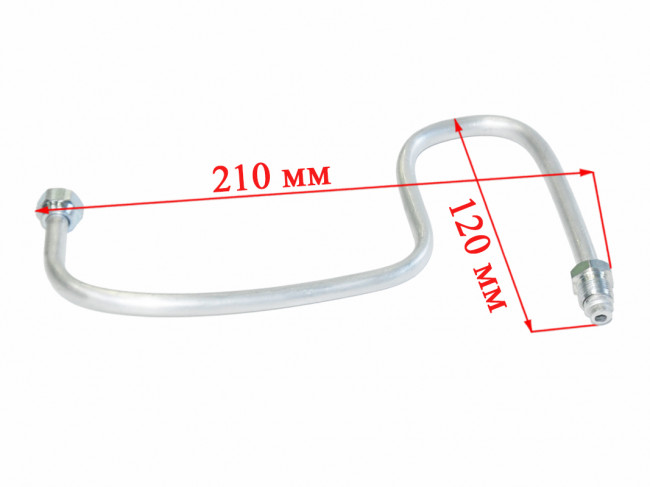 Трубка подвода газа варочной поверхности ZIGMUND & SHTAIN MN115.61 FC 4G 60 CPR 90D B2