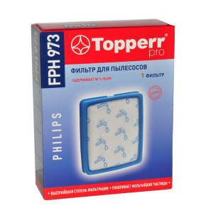 Topperr FPH973 Фильтр пылесоса PHILIPS PowerProExpert FC.. Topperr FPH973 Фильтр пылесоса PHILIPS PowerProExpert FC..
