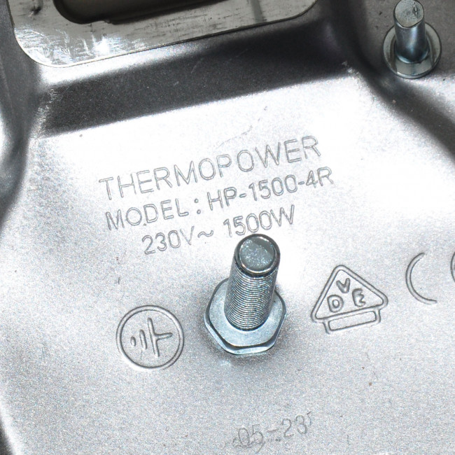 Электроконфорка Thermopower 1500W D-145mm