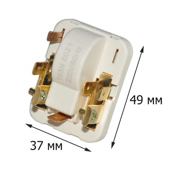 Реле пусковое компрессора Secop, Danfoss 103N0021