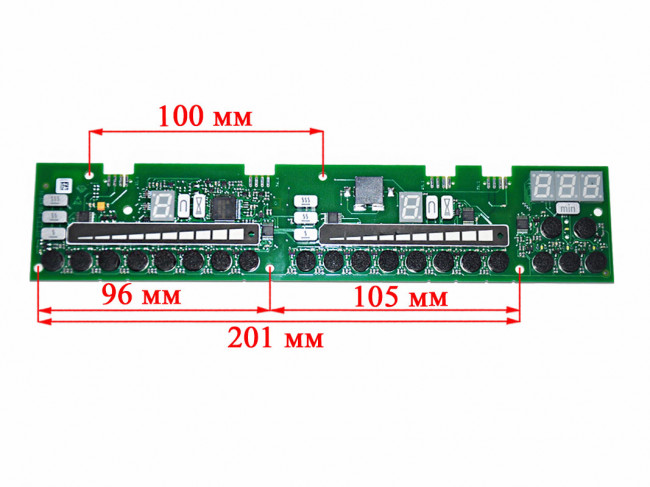 Плата управления варочной поверхности EGO Touch Control 75.13106.436 V2.16 Плата управления варочной поверхности EGO Touch Control 75.13106.436 V2.16