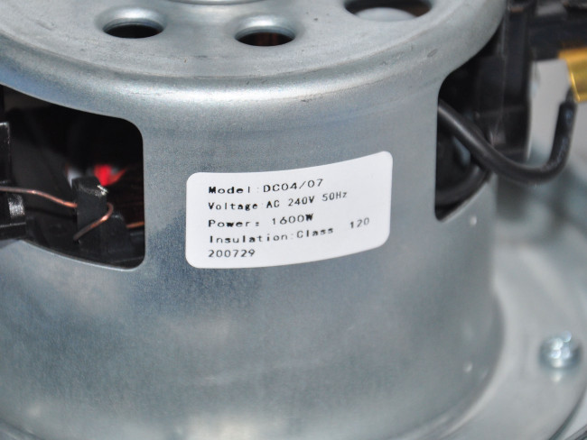 Двигатель пылесоса 1600W H=129mm Ø=135mm мод. DC04, DC07, DC14, зам. 911934-01