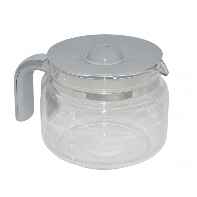 Стеклянная колба с крышкой для кофеварки Smeg DCF01..., DCF02.., 697650076 Стеклянная колба с крышкой для кофеварки Smeg DCF01..., DCF02.., 697650076