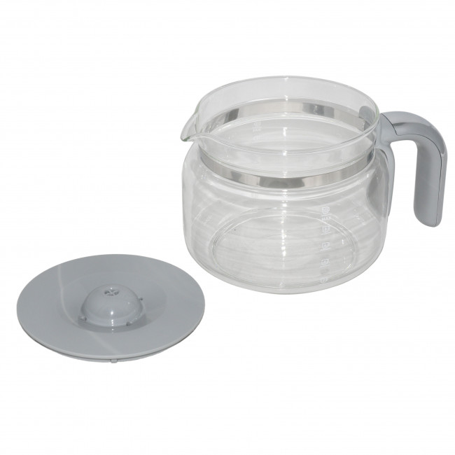 Стеклянная колба с крышкой для кофеварки Smeg DCF01..., DCF02.., 697650076 Стеклянная колба с крышкой для кофеварки Smeg DCF01..., DCF02.., 697650076