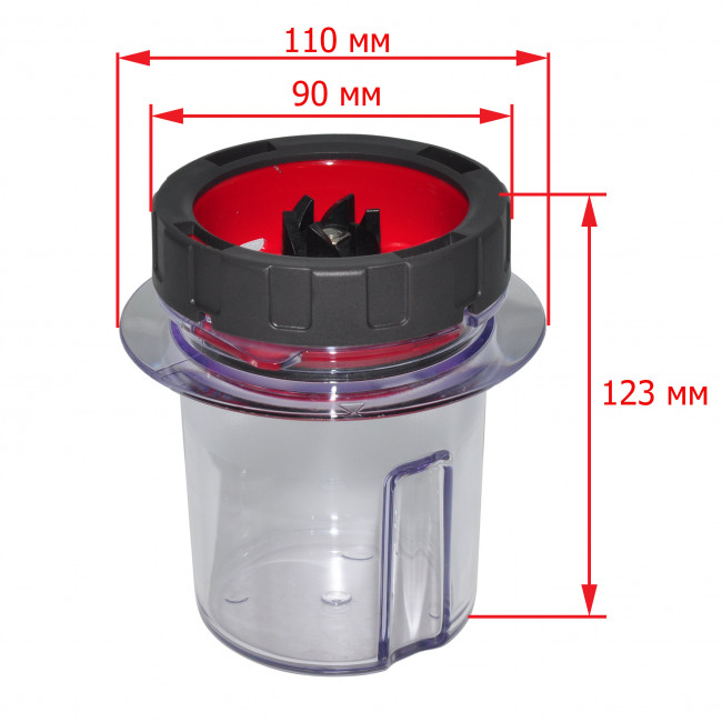 Чаша для измельчения блендера Moulinex LM488410 (в сборе) Чаша для измельчения блендера Moulinex LM488410 (в сборе)